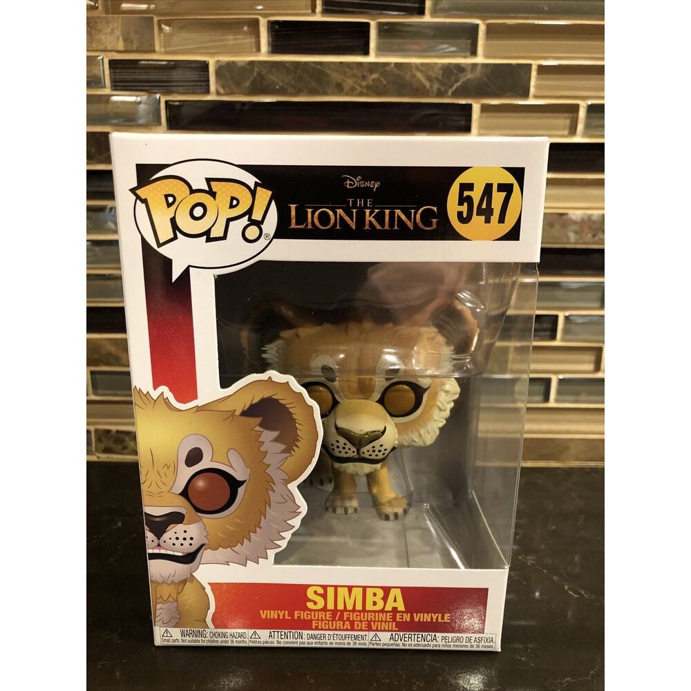 Funko POP Disney Lion King SIMBA 547 Hot Topic Exclusive‎ #547